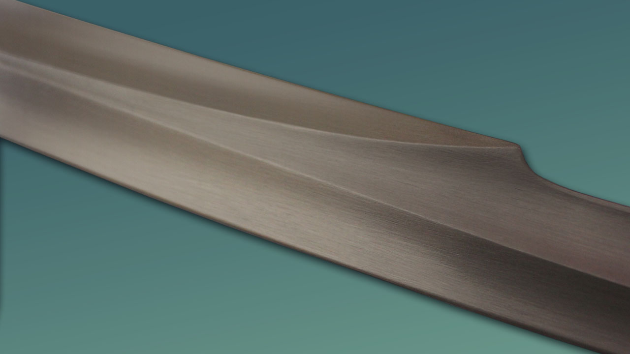 Namluda üç ayrı içbükey yüzey çalışıldı.